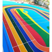 供應運動PU跑道鋪設(shè) EPDM顆粒 塑膠配套膠水 包工包料施工工隊