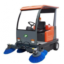 陜西普森西安掃地機電動中小型清掃車、地下車庫小區(qū)物業(yè)掃地機