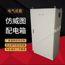 仿威圖控制箱 PS單開(kāi)門(mén)、雙開(kāi)門(mén)控制柜 內(nèi)外門(mén)平光雙色 配電柜